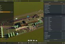 Cities: Skylines II Asset Editor showing a selected building with component panels and editing controls.