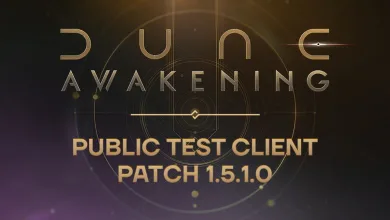 Dune: Awakening Public Test Client Patch 1.5.1.0 title graphic