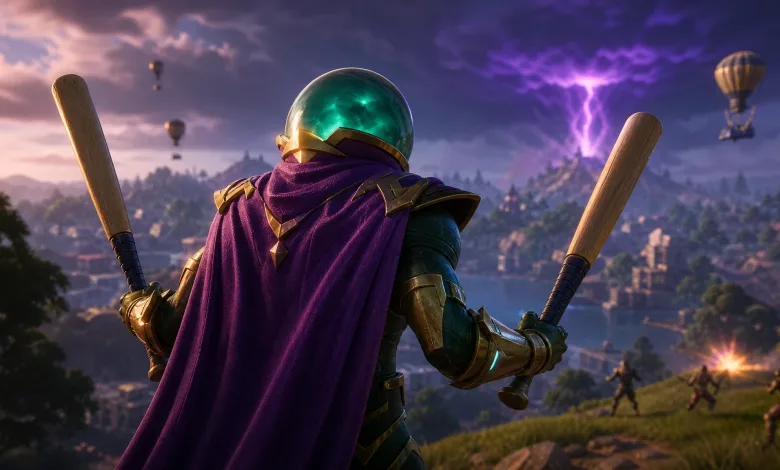 Fortnite's Mysterio Pickaxes Appear as Baseball Bats in One Match
