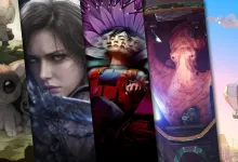 Collage of characters and scenes from PlayStation games featured in the Gamescom Opening Night Live announcements.