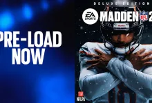 Madden NFL 27 Deluxe Edition artwork showing a football player beside large “Pre-Load Now” text.