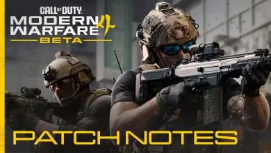 Modern Warfare 4 Beta soldiers featured in the official Weekend 2 patch notes artwork