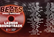 NBA 2K27 Beats official soundtrack launch graphic with the playlist tracklist