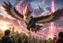Pokémon GO May Bring Mega Staraptor to a September 19 Super Mega Raid Day