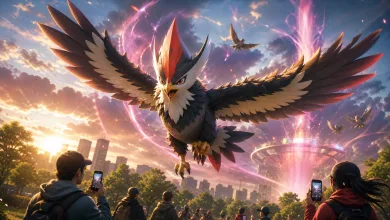 Pokémon GO May Bring Mega Staraptor to a September 19 Super Mega Raid Day