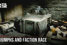 STALZONE crate and equipment for the Triumphs and Faction Race event