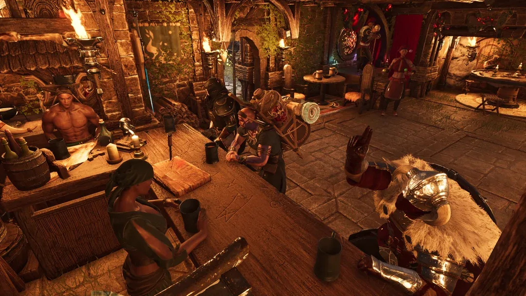 Tavern build in Conan Exiles Enhanced