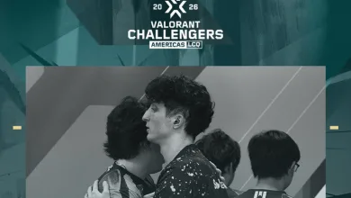 Players pictured in a VALORANT Challengers Americas LCQ graphic