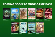 Xbox Game Pass August 2026 artwork showing upcoming games including Monsters Are Coming!, PowerWash Simulator 2, Bounty Star, Date Everything!, Grounded 2, Ball x Pit, Cricket 26,.