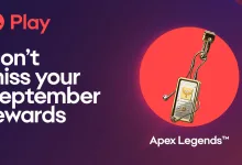 A weapon charm displayed for the September EA Play reward in Apex Legends