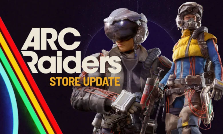 ARC Raiders Store Update artwork showing two Raiders beside the ARC Raiders logo