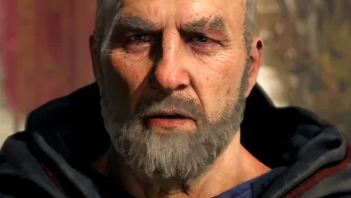 Close-up of Lorath, a bearded Diablo IV character, associated with the hidden Foyer boss encounter