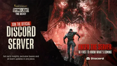 Promotional artwork inviting Dying Light: The Beast players to join the official Discord server