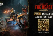 Dying Light: The Beast Week 2 event artwork showing survivors fighting zombies beside a notice that the community hunt has started