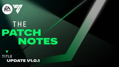 EA SPORTS FC 27 graphic for the version 1.0.1 update patch notes
