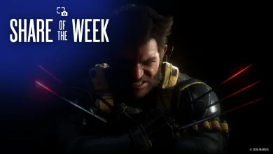 Logan crosses his claws in a dark portrait from Marvel's Wolverine.