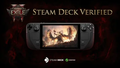 Path of Exile 2 displayed on a Steam Deck with the Steam Deck Verified indicator
