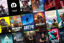 Collage of video game cover art displayed in the Steam storefront
