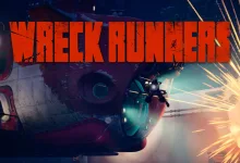 A Wreck Runners submersible faces a bright underwater explosion.