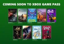 Green Xbox Game Pass announcement graphic showing Battlefield 6, Valor Mortis, and other upcoming games.