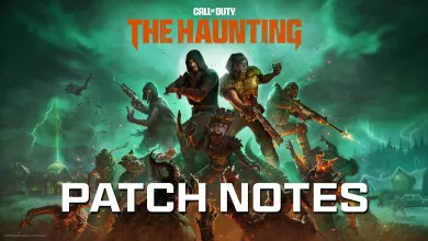 Call of Duty: Black Ops 7 operators stand among zombies in a green, foggy scene.