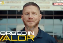 Portrait of Kyle Carpenter beneath Call of Duty: Modern Warfare 4 and Call of Duty Endowment branding.