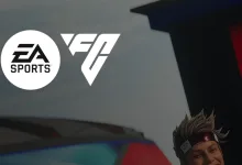 EA SPORTS and FC logos beside a partially visible football avatar.