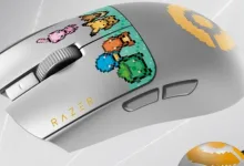 Razer's Upcoming Pokémon Viper V4 Pro Puts Pixel Art on a Gray Shell